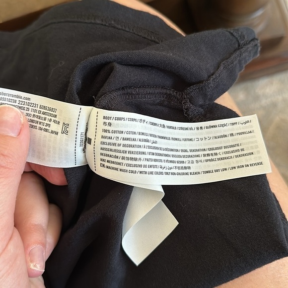 Abercrombie boys T-shirt size 15 16 - Picture 5 of 5